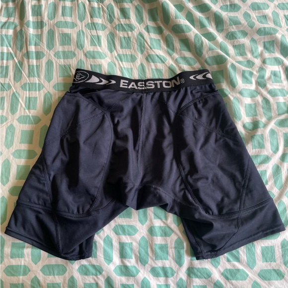 Easton Women’s Softball Extra Protection Sliding Shorts - navy blue - size L - Picture 4 of 5